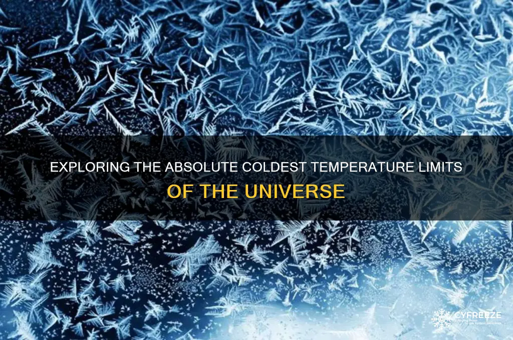 what is the coldest freeze temperature possilbe
