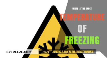 Understanding the Exact Freezing Temperature: A Comprehensive Scientific Explanation