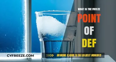 Understanding DEF's Freeze Point: Essential Facts for Optimal Performance