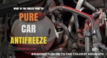 Understanding the Freeze Point of Pure Car Antifreeze: A Guide