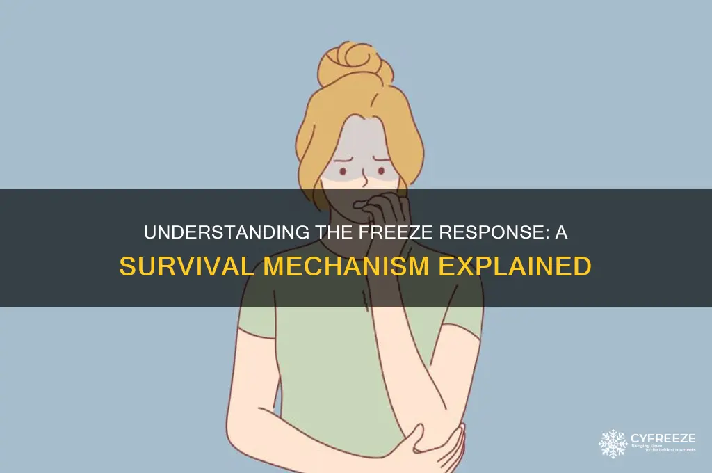 what is the freeze response that people get