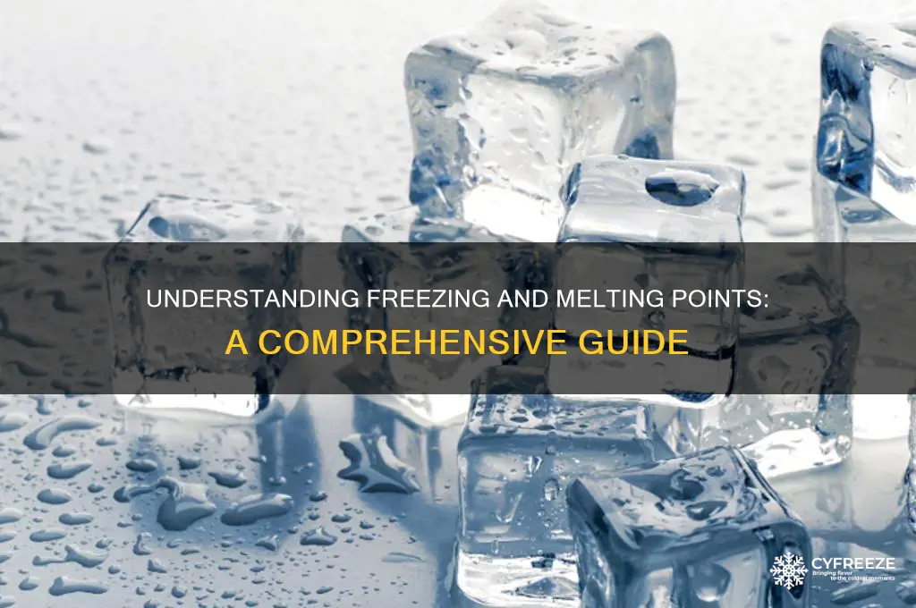 what is the freezing and melting point