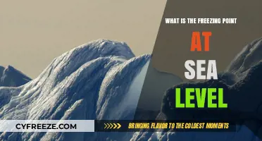 Understanding the Freezing Point of Water at Sea Level