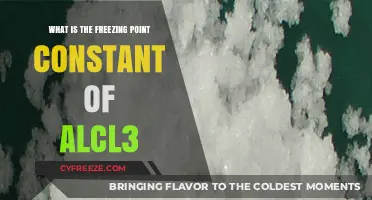 Understanding the Freezing Point Constant of Aluminum Chloride (AlCl3)