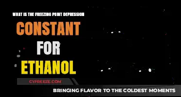 Understanding Ethanol's Freezing Point Depression Constant: Key Insights