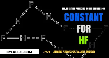 Understanding HF's Freezing Point Depression Constant: Key Insights