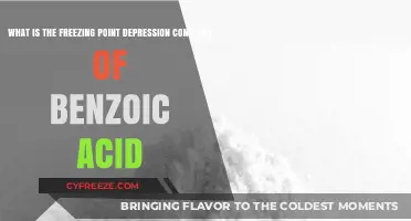 Understanding Benzoic Acid's Freezing Point Depression Constant: A Comprehensive Guide