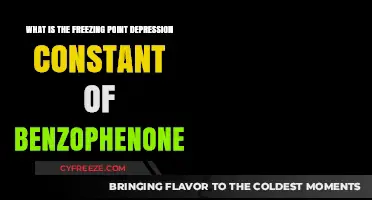 Understanding Benzophenone's Freezing Point Depression Constant: A Comprehensive Guide