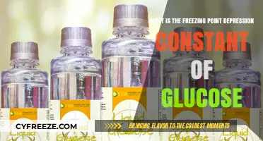 Understanding Glucose's Freezing Point Depression Constant: A Comprehensive Guide