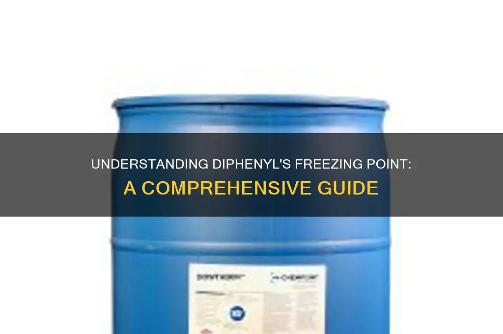 what is the freezing point for diphenyl