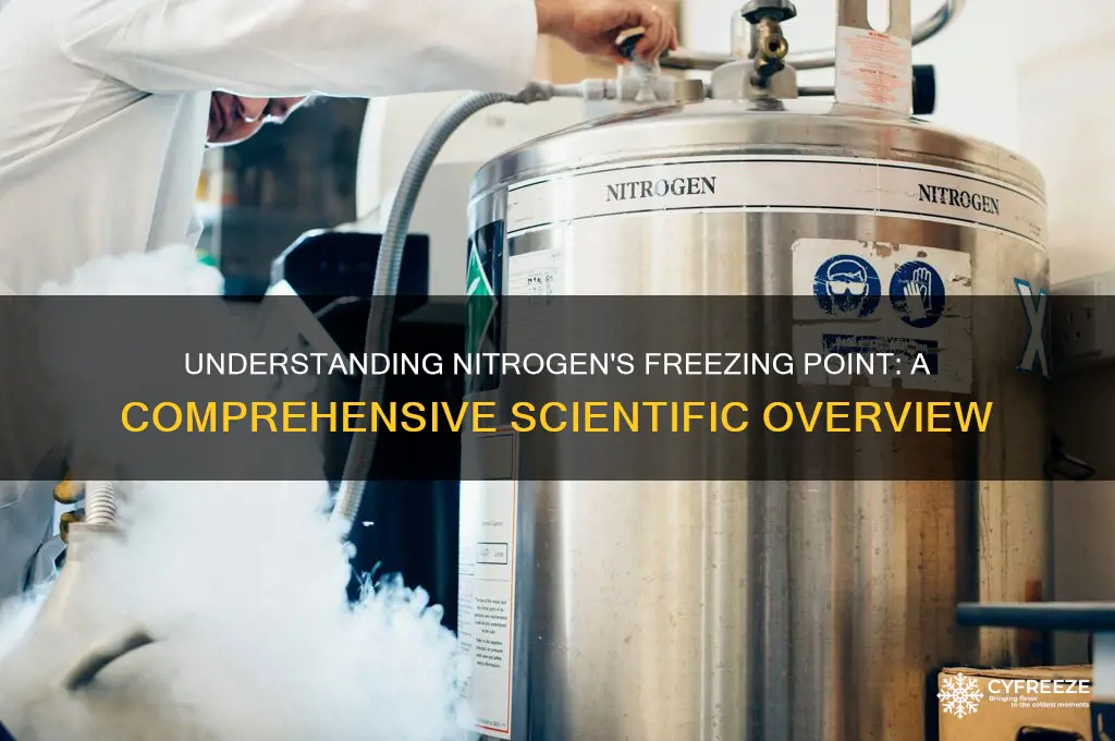 what is the freezing point for nitrogen