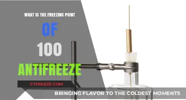 Understanding Antifreeze: Freezing Point of 100% Concentration Explained