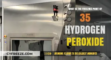 Understanding the Freezing Point of 35% Hydrogen Peroxide: A Guide