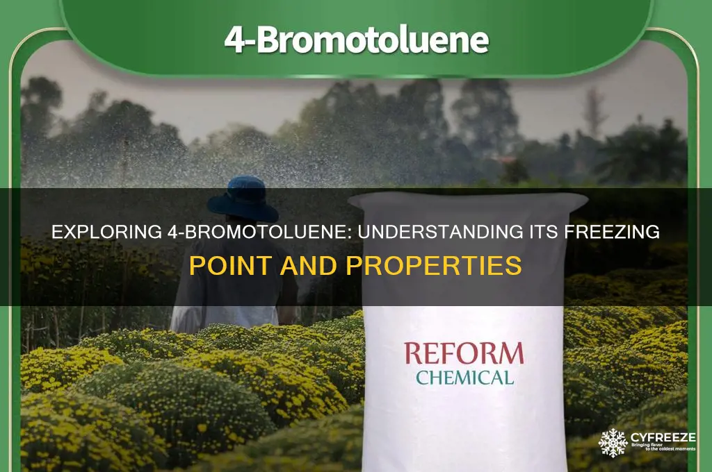 what is the freezing point of 4-bromotoluene