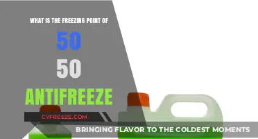 Understanding the Freezing Point of 50/50 Antifreeze Mixture