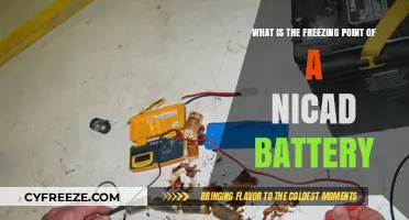 Understanding the Freezing Point of NiCad Batteries: A Comprehensive Guide