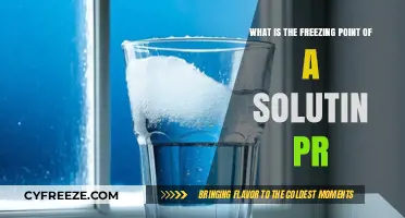Understanding the Freezing Point of Solutions: Key Factors and Calculations