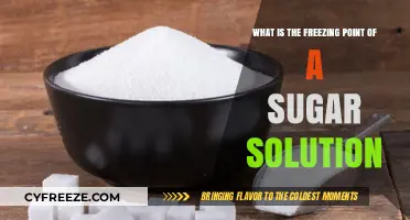 Understanding the Freezing Point of Sugar Solutions: A Comprehensive Guide