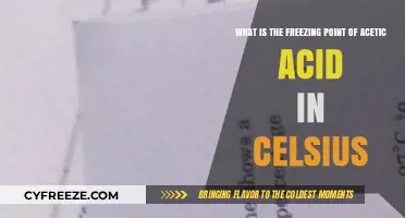 Understanding Acetic Acid's Freezing Point in Celsius: A Comprehensive Guide