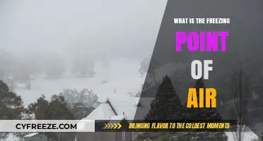 Understanding the Freezing Point of Air: Science and Facts Explained