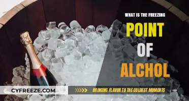 Understanding the Freezing Point of Alcohol: A Comprehensive Guide