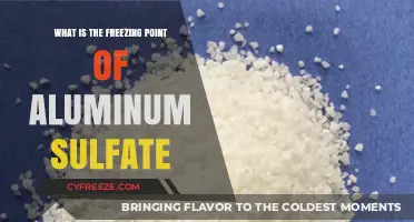 Understanding Aluminum Sulfate: Freezing Point and Its Applications