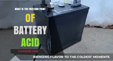 Understanding the Freezing Point of Battery Acid: A Comprehensive Guide