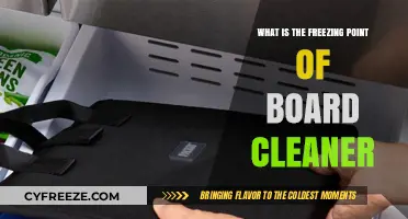 Understanding the Freezing Point of Board Cleaner: A Comprehensive Guide