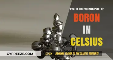 Understanding Boron's Freezing Point in Celsius: A Comprehensive Guide