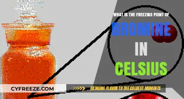 Bromine's Freezing Point: Understanding Its Celsius Temperature Threshold