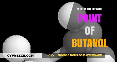 Understanding Butanol's Freezing Point: A Comprehensive Guide for Chemists