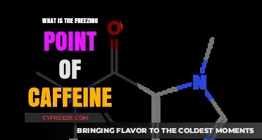 Exploring the Freezing Point of Caffeine: Science Behind the Chill