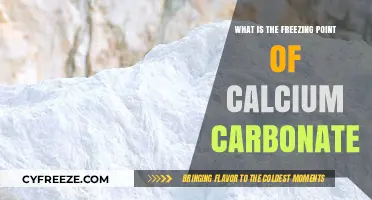 Understanding Calcium Carbonate: Its Freezing Point and Practical Applications