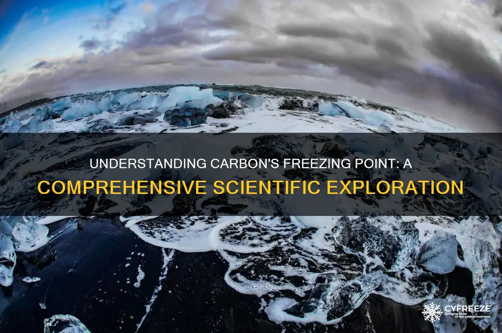 what is the freezing point of carbon