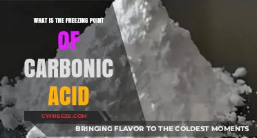 Understanding Carbonic Acid: Its Freezing Point and Chemical Properties Explained