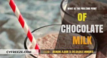 Discovering the Freezing Point of Chocolate Milk: A Sweet Science