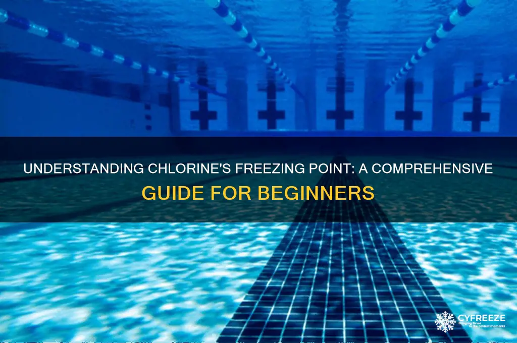what is the freezing point of clorhine