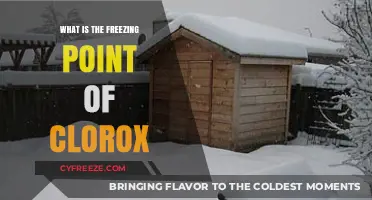 Understanding the Freezing Point of Clorox: A Comprehensive Guide