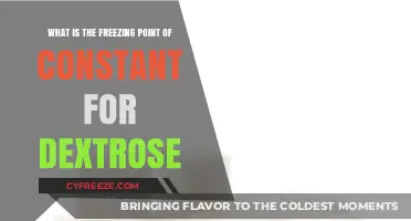 Understanding Dextrose's Freezing Point Constant: A Comprehensive Guide
