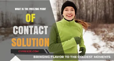 Understanding the Freezing Point of Contact Lens Solution: A Guide