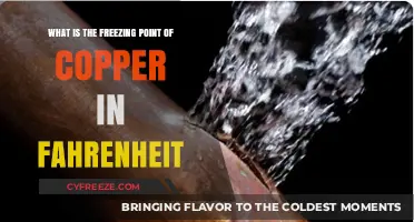 Copper's Freezing Point: Understanding Its Fahrenheit Threshold