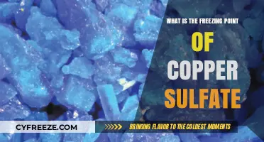Understanding the Freezing Point of Copper Sulfate: A Comprehensive Guide