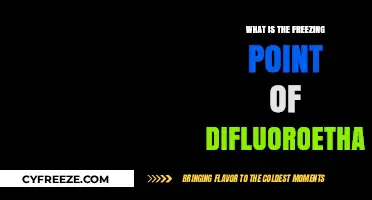 Understanding the Freezing Point of Difluoroethane: A Comprehensive Guide