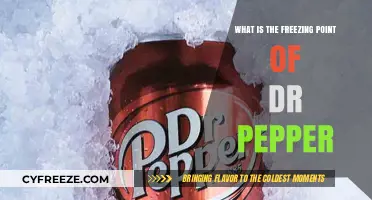 Discovering Dr Pepper's Freezing Point: A Refreshing Science Experiment