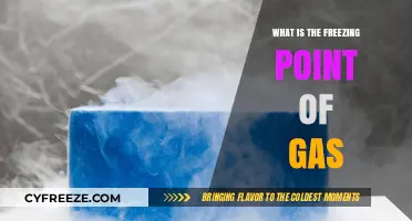 Understanding the Freezing Point of Gas: A Comprehensive Scientific Explanation