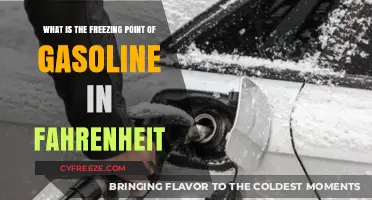 Gasoline's Freezing Point: Understanding Fahrenheit Temperatures for Fuel Storage