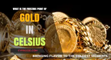 Gold's Freezing Point: Unveiling the Celsius Temperature Threshold