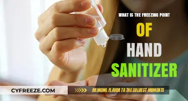 Understanding the Freezing Point of Hand Sanitizer: A Comprehensive Guide