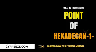 Understanding the Freezing Point of Hexadecan-1-ol: A Comprehensive Guide
