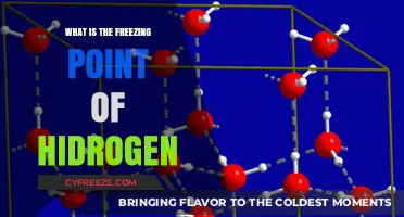 Understanding Hydrogen's Freezing Point: A Comprehensive Scientific Exploration